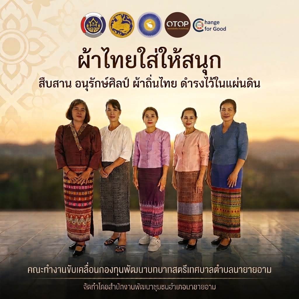 ผ้าไทยใส่ให้สนุก